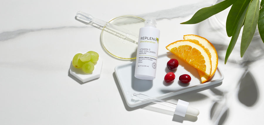 Vitamin C pro-collagen serum medical-grade skincare by Replenix