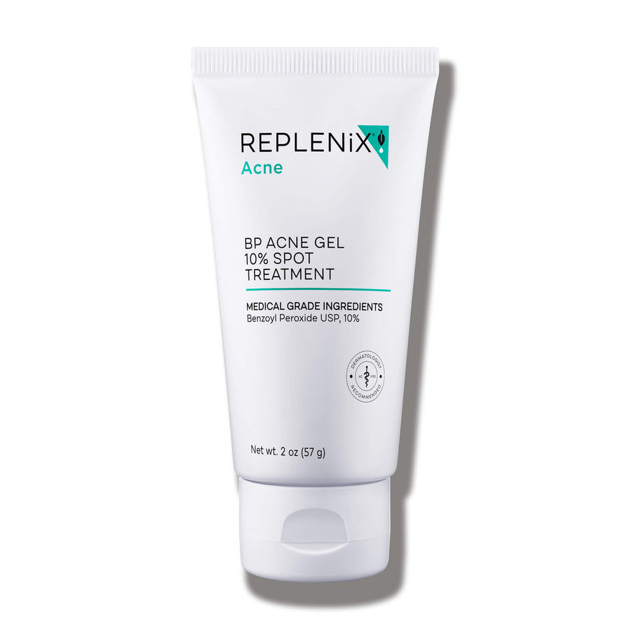 Image of REPLENIX Benzoyl Peroxide 10% Acne Gel Spot Treatment | Medical Grade Skincare
