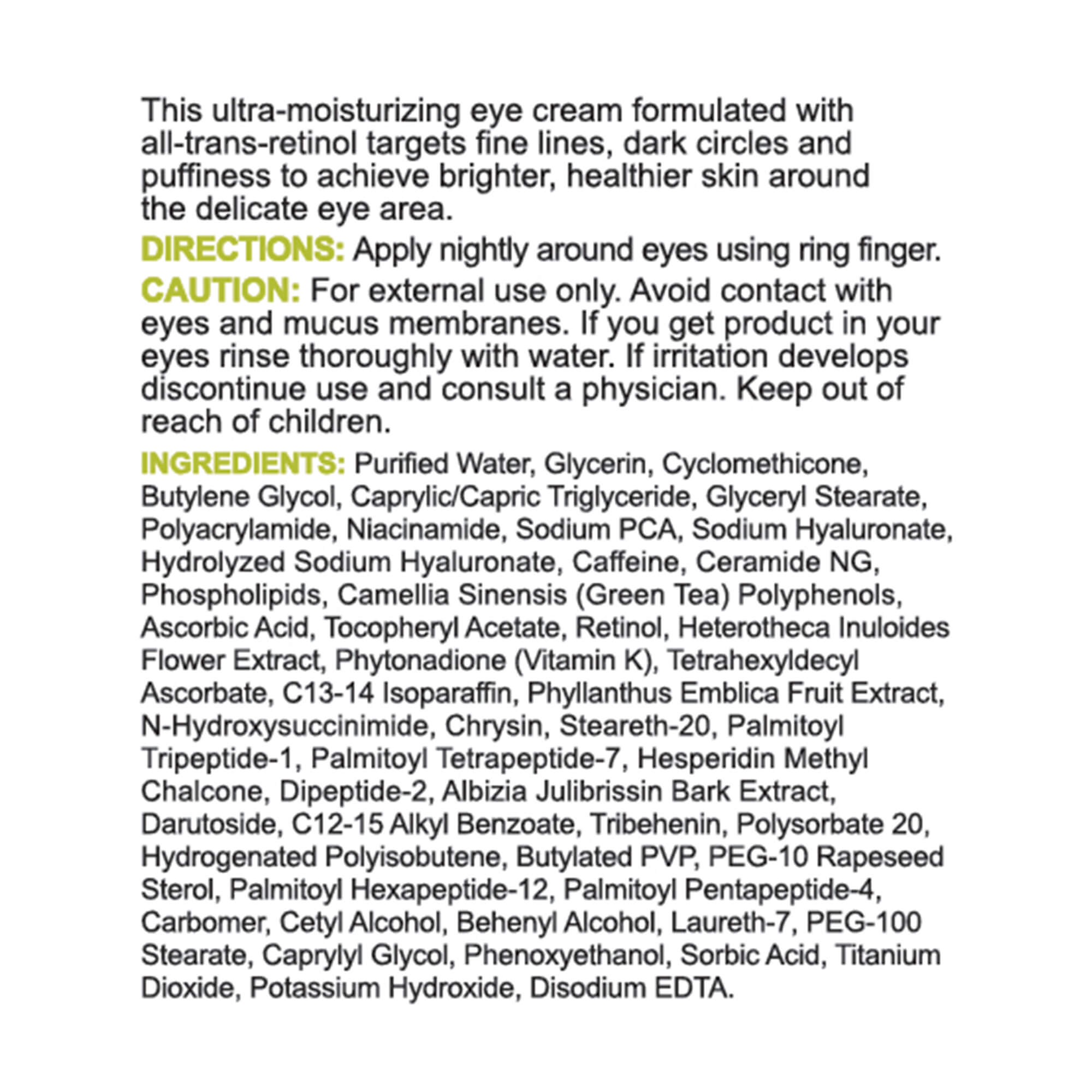 REPLENIX Brightening Eye Cream Discoloration Collection