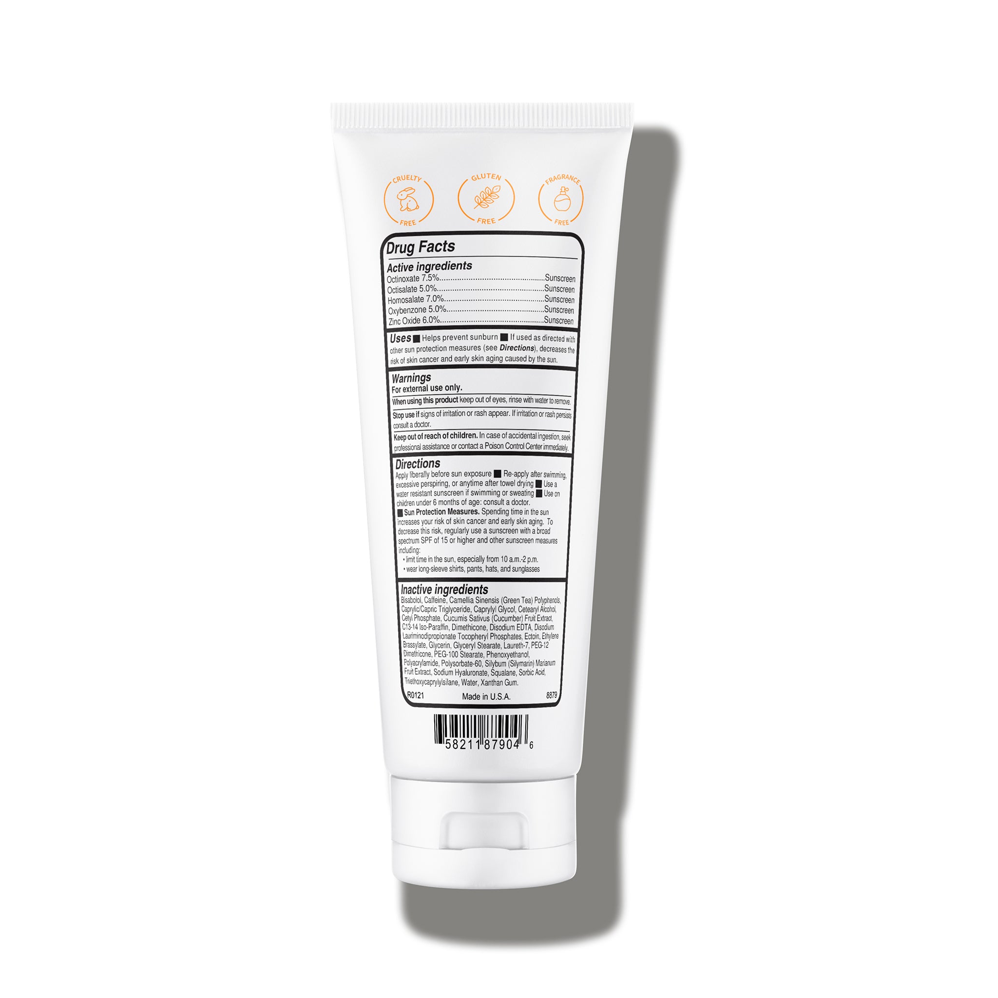 Ingredients in REPLENIX Hydrating Antioxidant Sunscreen SPF 50+ | Suncare | Medical Grade Skincare