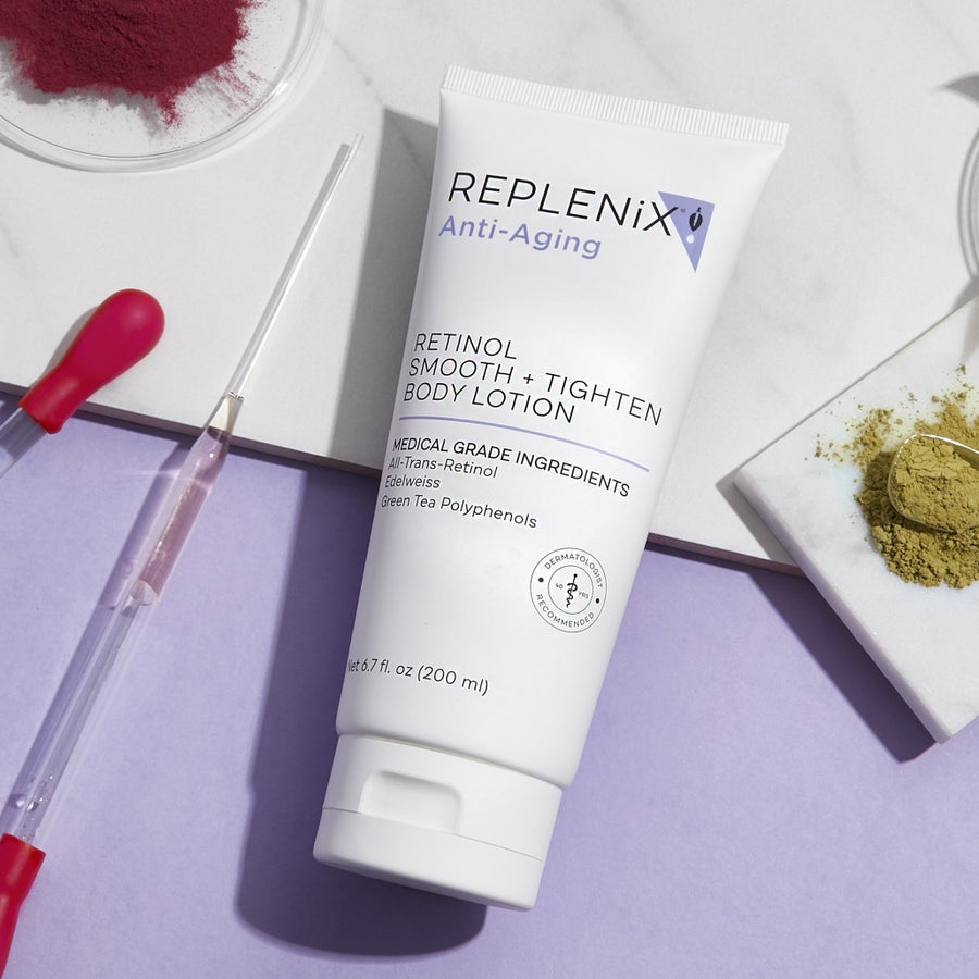 REPLENIX Retinol Smooth + Tighten Body Lotion | Anti-Aging Collection