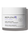 Image of white container | Age Restore Nighttime Therapy | Anti-Aging | Replenix